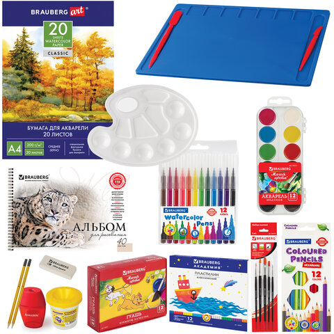 Набор для развития и творчества в подарочной коробке BRAUBERG Набор для развития и творчества в подарочной коробке BRAUBERG
