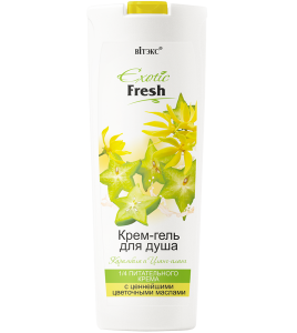ВИТЭКС EXOTIC FRESH Крем-гель для душа КАРАМБОЛА И ИЛАНГ-ИЛАНГ500мл/20шт NEW, ВИТЭКС EXOTIC FRESH Крем-гель для душа КАРАМБОЛА И ИЛАНГ-ИЛАНГ500мл/20шт NEW,