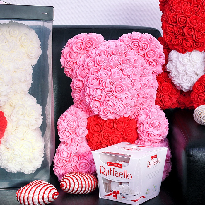 Сувенир "Цветочный медведь" h-36см Сувенир "Цветочный медведь" h-36см