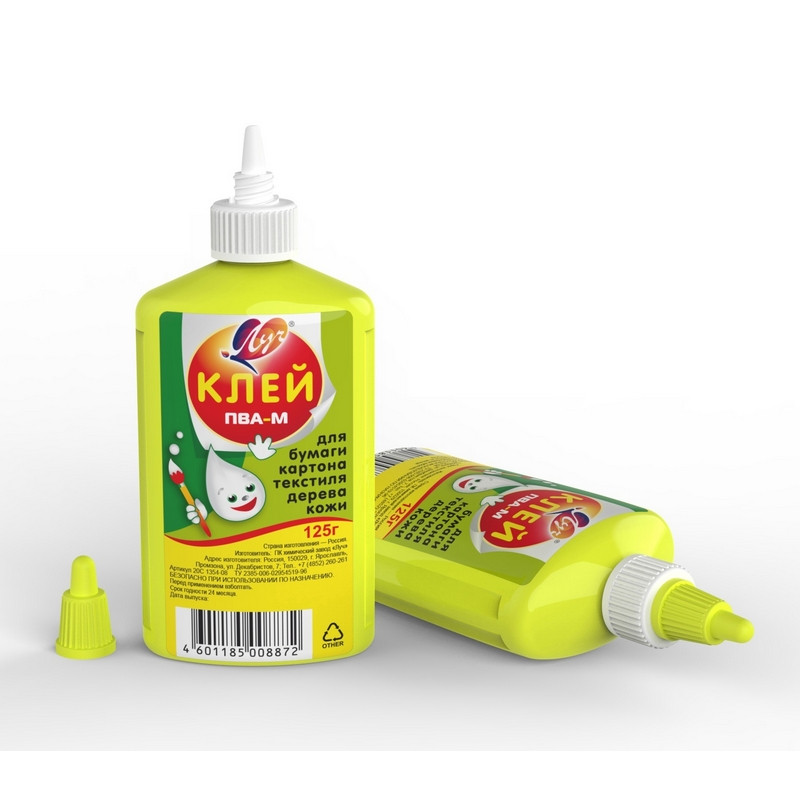 Клей ПВА-М 125г Луч, арт. 20С 1354-08 Клей ПВА-М 125г Луч, арт. 20С 1354-08
