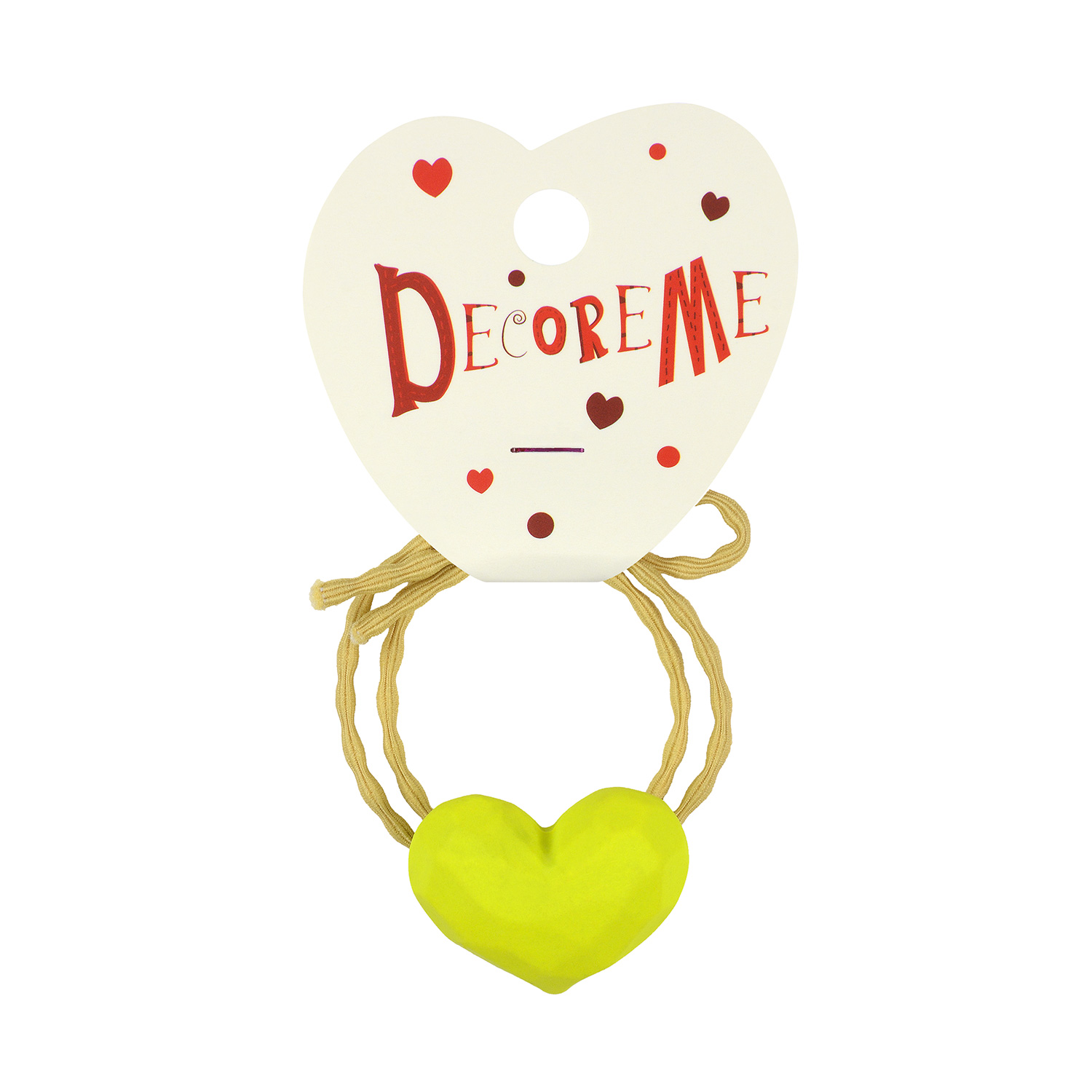 РЕЗИНКА ДЛЯ ВОЛОС "СЕРДЕЧКО С ГРАНЯМИ" 1 ШТ, 7 ЦВЕТОВ РЕЗИНКА ДЛЯ ВОЛОС "СЕРДЕЧКО С ГРАНЯМИ" 1 ШТ, 7 ЦВЕТОВ