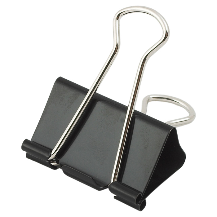 Зажим 41мм "Darvish" черный (24) Зажим 41мм "Darvish" черный (24)