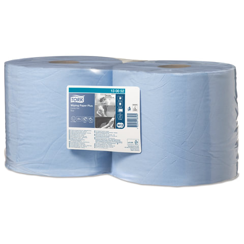 Бумага протирочная TORK (Система W1, W2), КОМПЛЕКТ 2 штуки, Advanced, 750 листов Бумага протирочная TORK (Система W1, W2), КОМПЛЕКТ 2 штуки, Advanced, 750 листов