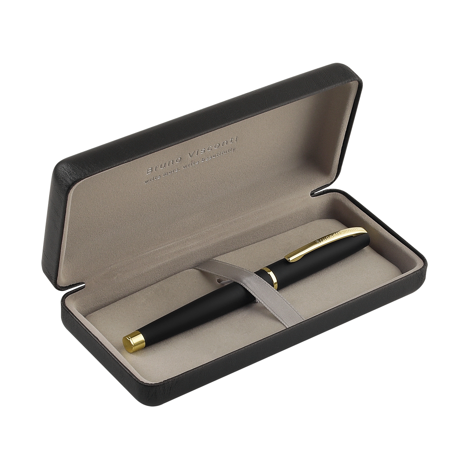 РУЧКА "BOSTON" В ФУТЛЯРЕ PREMIUM ИЗ ЭКОКОЖИ, 0,7 ММ, СИНЯЯ (корпус РУЧКА "BOSTON" В ФУТЛЯРЕ PREMIUM ИЗ ЭКОКОЖИ, 0,7 ММ, СИНЯЯ (корпус