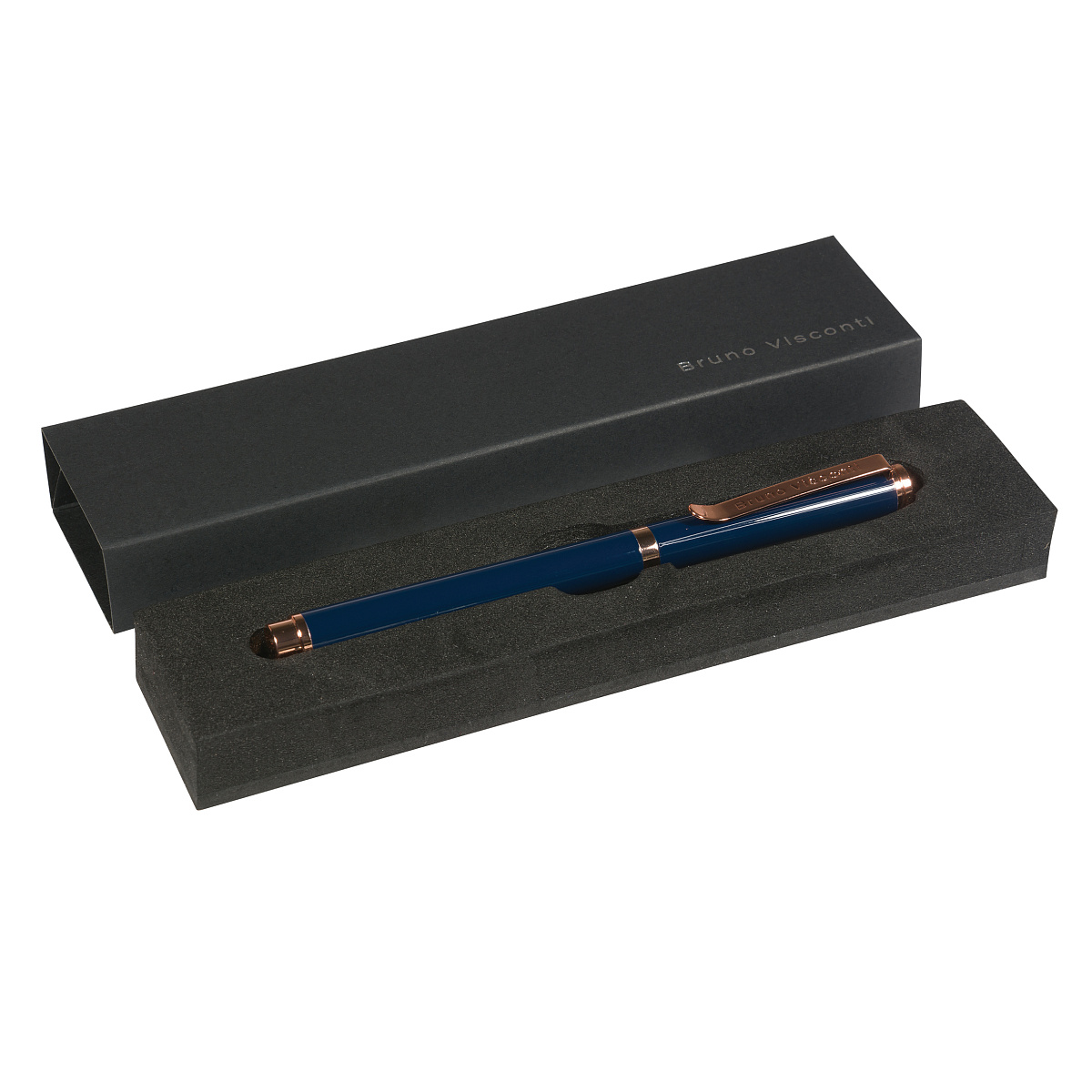 РУЧКА "VENEZIA CLASSICO" В ПОДАРОЧНОМ ФУТЛЯРЕ, 1,0 ММ, СИНЯЯ (корпус