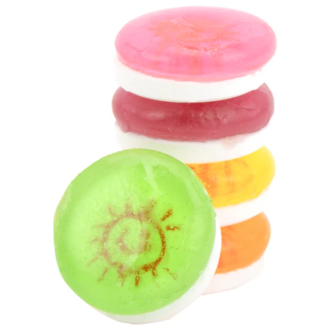 Карамель леденцовая SUNNY CANDY, микс вкусов с аскорбинкой, в индивидуальной Карамель леденцовая SUNNY CANDY, микс вкусов с аскорбинкой, в индивидуальной