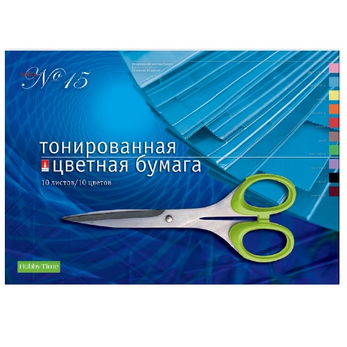 НАБОР №15 ЦВ.БУМАГИ ТОНИРОВАННОЙ А3 10Л.10ЦВ. НАБОР №15 ЦВ.БУМАГИ ТОНИРОВАННОЙ А3 10Л.10ЦВ.