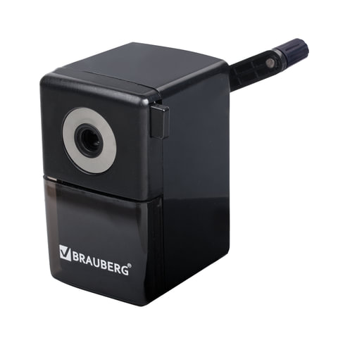 Точилка механическая BRAUBERG "Black Jack", металлический механизм, Точилка механическая BRAUBERG "Black Jack", металлический механизм,