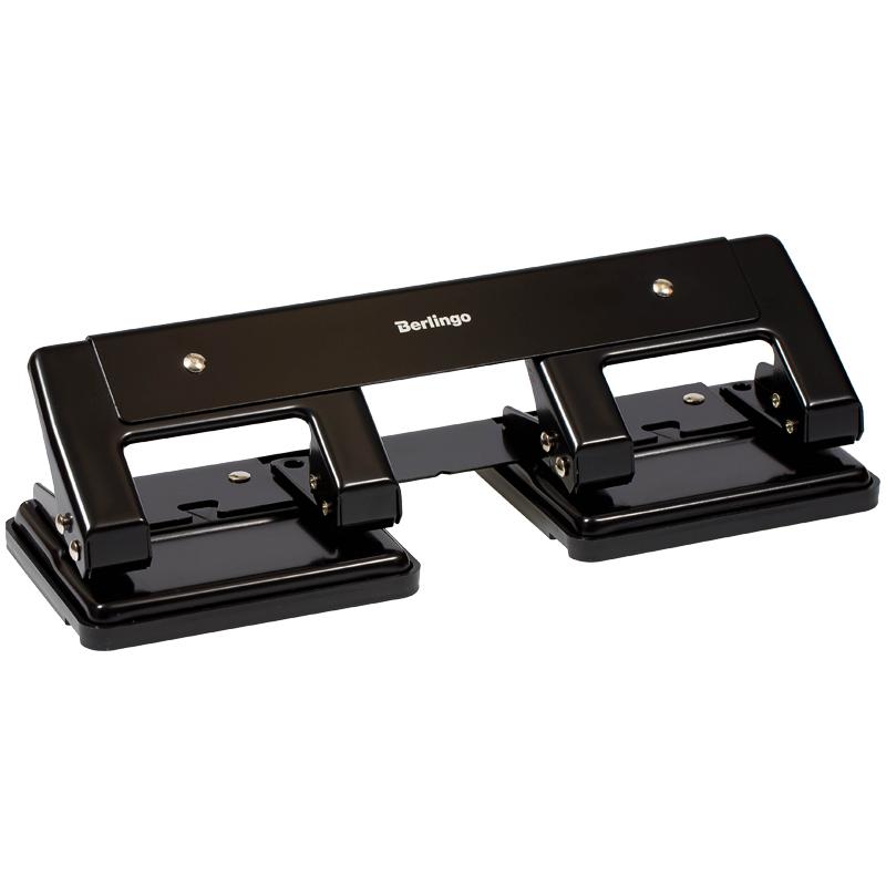 Дырокол Berlingo 20л, 4 отверстия, металлический корпус, черный. Ddm_20400 Дырокол Berlingo 20л, 4 отверстия, металлический корпус, черный. Ddm_20400