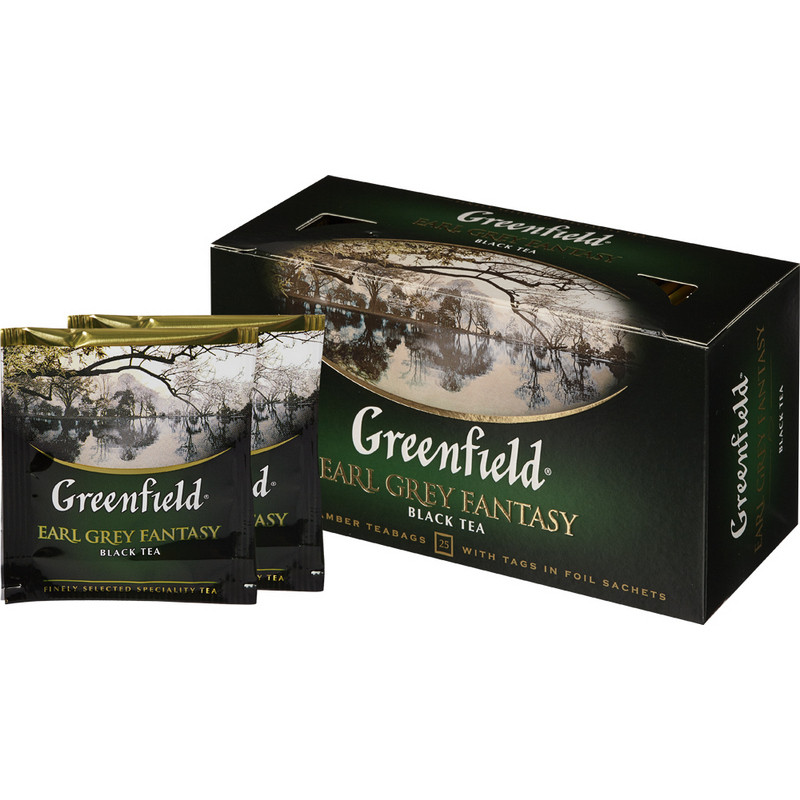 Чай Greenfield Earl Grey Fantasy черный фольгир.25пак/уп 0427-15 Чай Greenfield Earl Grey Fantasy черный фольгир.25пак/уп 0427-15