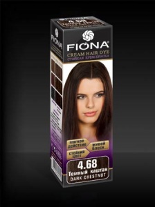 Fiona Крем-краска Темный каштан 4.68/6468 Fiona Крем-краска Темный каштан 4.68/6468