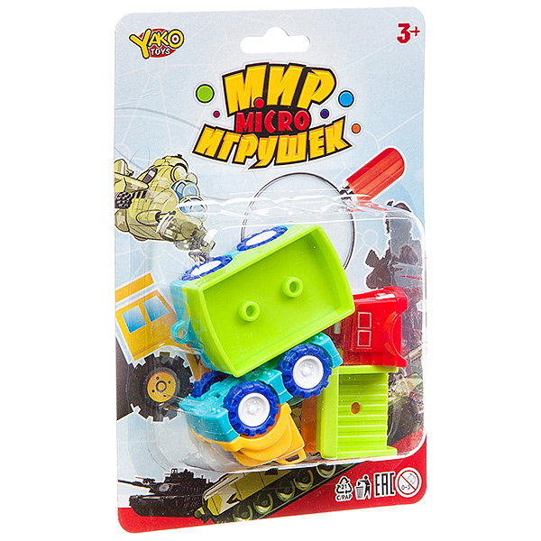 Конструктор серия Мир micro Игрушек, CRD 13,5х20х3 см, арт. M7588 Конструктор серия Мир micro Игрушек, CRD 13,5х20х3 см, арт. M7588