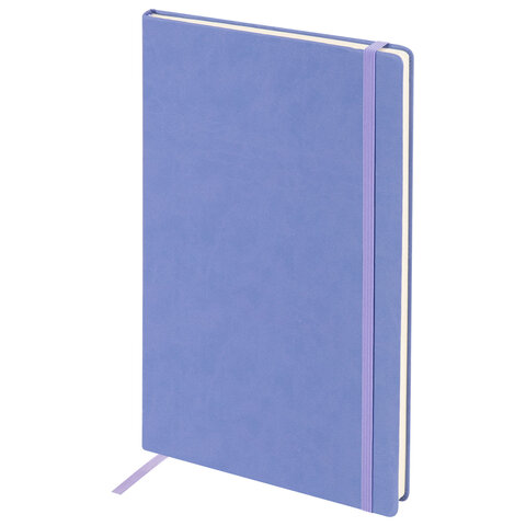 Скетчбук, слоновая кость 140 г/м2 210х297 мм, 80 л., КОЖЗАМ, резинка, BRAUBERG