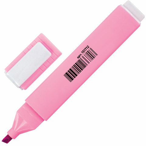 Текстовыделитель ЮНЛАНДИЯ "COLORSTAR PASTEL", ПАСТЕЛЬНЫЙ РОЗОВЫЙ, Текстовыделитель ЮНЛАНДИЯ "COLORSTAR PASTEL", ПАСТЕЛЬНЫЙ РОЗОВЫЙ,