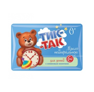 СВОБОДА ТИК-ТАК Мыло Нейтральное для детей 0+ с Оливковым Молочком СВОБОДА ТИК-ТАК Мыло Нейтральное для детей 0+ с Оливковым Молочком