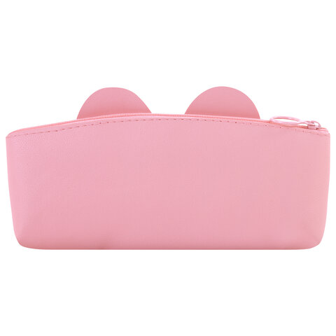 Пенал ЮНЛАНДИЯ ЮНИОР, 1 отделение, искусственная кожа, "Pink bear", Пенал ЮНЛАНДИЯ ЮНИОР, 1 отделение, искусственная кожа, "Pink bear",