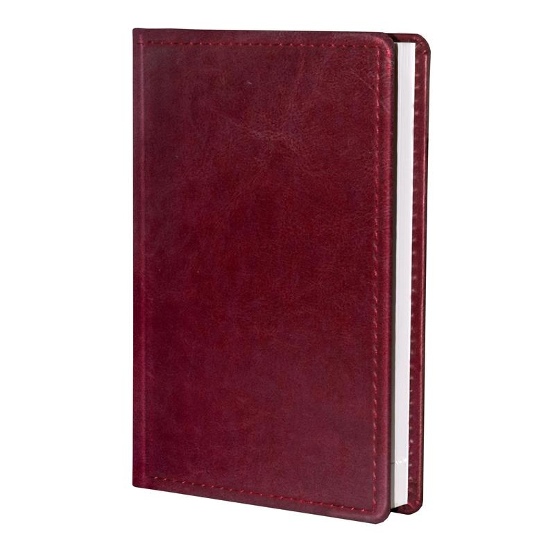 Ежедневник недатированный бордо, А6, 100x150, 320стр, Agenda Ежедневник недатированный бордо, А6, 100x150, 320стр, Agenda