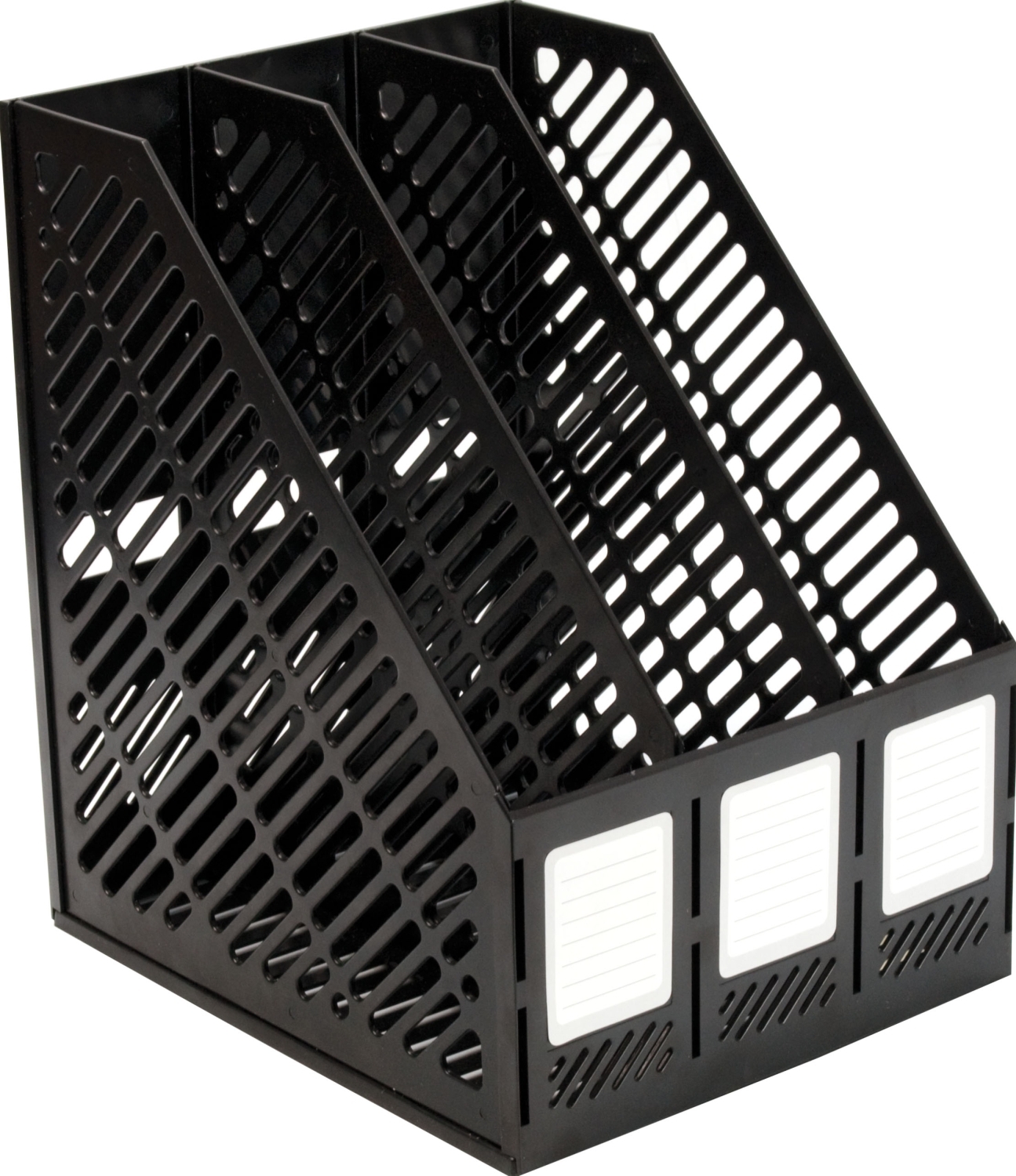 Подставка пластиковая для бумаг трехсекционная сборная Erich Krause Classic, Подставка пластиковая для бумаг трехсекционная сборная Erich Krause Classic,