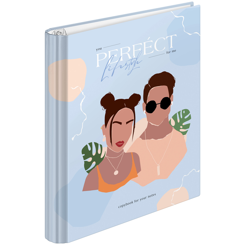 Тетрадь на кольцах А5, 120л., 7БЦ, ArtSpace "Стиль. Perfect", Тетрадь на кольцах А5, 120л., 7БЦ, ArtSpace "Стиль. Perfect",