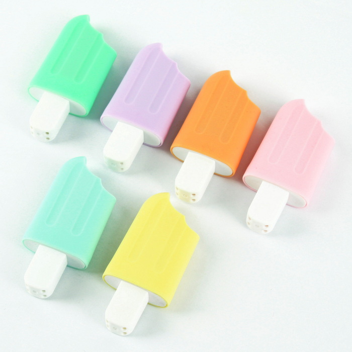 Текстмаркеры "Мороженое" в наборе 6 цветов Текстмаркеры "Мороженое" в наборе 6 цветов