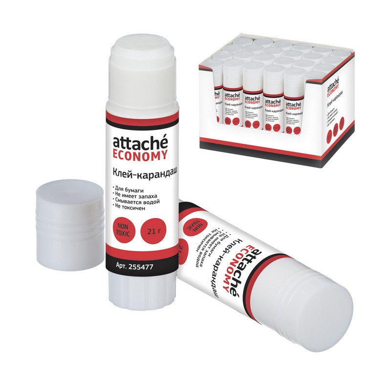 Клей-карандаш 21г Attache Economy 6932149419303 Клей-карандаш 21г Attache Economy 6932149419303