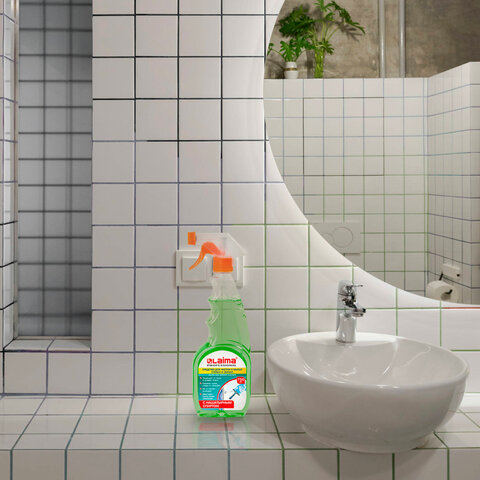 Средство для мытья стекол и зеркал с нашатырным спиртом 750 мл, ЛАЙМА Средство для мытья стекол и зеркал с нашатырным спиртом 750 мл, ЛАЙМА