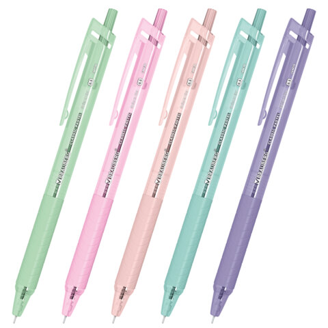 Ручки шариковые автоматические с грипом BRAUBERG "CLASSIC PASTEL", Ручки шариковые автоматические с грипом BRAUBERG "CLASSIC PASTEL",