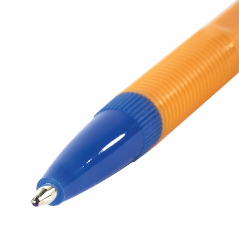 Ручка шариковая STAFF "Basic Orange BP-03", СИНЯЯ, корпус оранжевый, Ручка шариковая STAFF "Basic Orange BP-03", СИНЯЯ, корпус оранжевый,