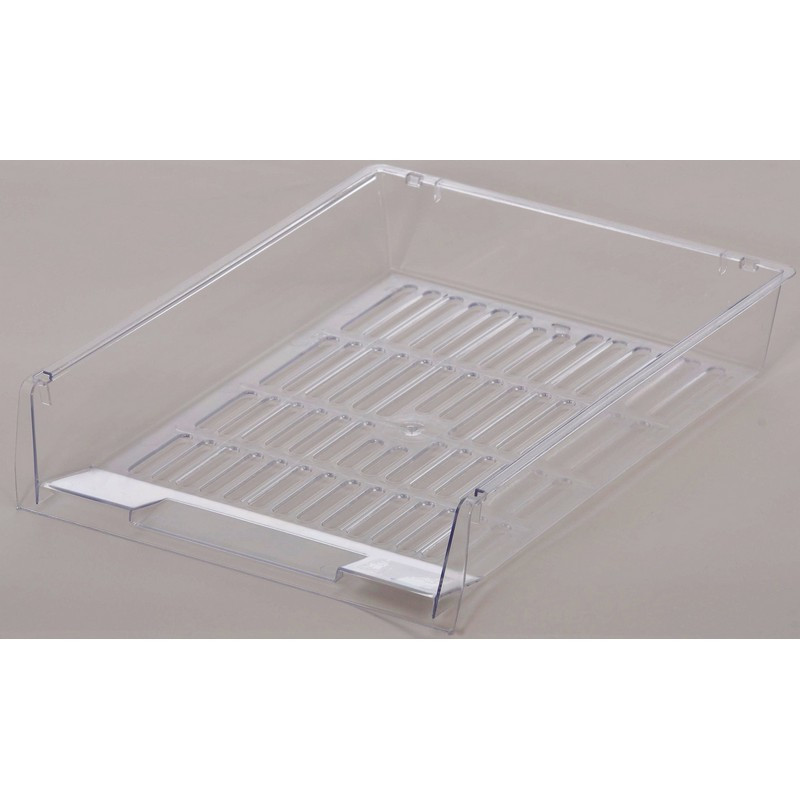 Лоток для бумаг решетчатый прозрачный Лоток для бумаг решетчатый прозрачный