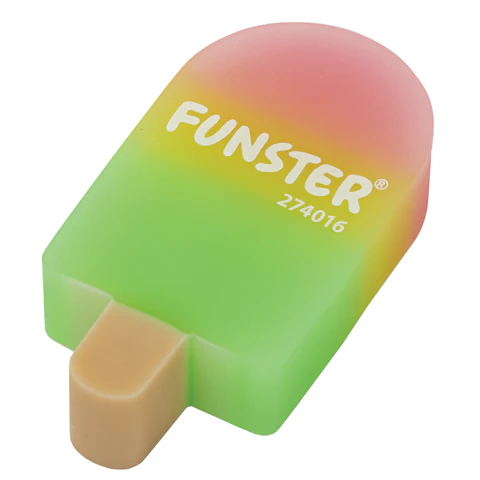 Ластик фигурный FUNSTER (ФАНСТЕР) "АЙСКРИМ", НАБОР 2 ШТУКИ, 55х29х12 Ластик фигурный FUNSTER (ФАНСТЕР) "АЙСКРИМ", НАБОР 2 ШТУКИ, 55х29х12