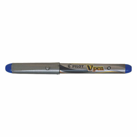 Ручка перьевая PILOT V-Pen, СИНЯЯ, корпус серый, линия письма 0,58 мм, SVP-4M L Ручка перьевая PILOT V-Pen, СИНЯЯ, корпус серый, линия письма 0,58 мм, SVP-4M L