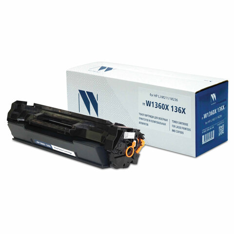 Картридж лазерный NV PRINT (NV-W1360X) для HP LaserJet M211/M236, ресурс 2600 Картридж лазерный NV PRINT (NV-W1360X) для HP LaserJet M211/M236, ресурс 2600