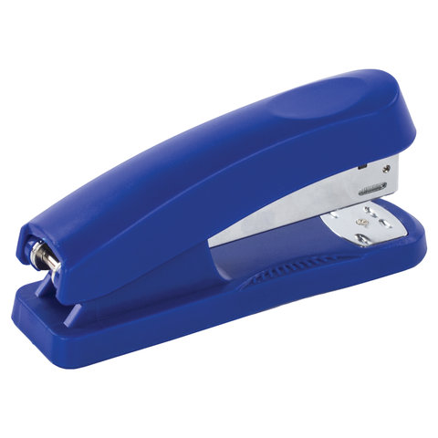 Степлер №24/6, 26/6 BRAUBERG "Standard+", до 30 листов, синий, 228609 Степлер №24/6, 26/6 BRAUBERG "Standard+", до 30 листов, синий, 228609