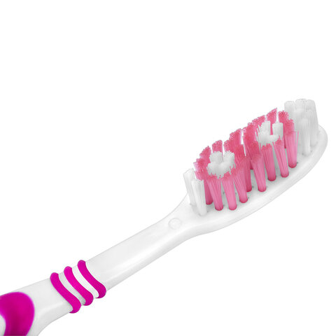 Зубная щетка жесткая WHITENING, КОМПЛЕКТ 12 шт. (10 + 2 в подарок), LAIMA DENT,