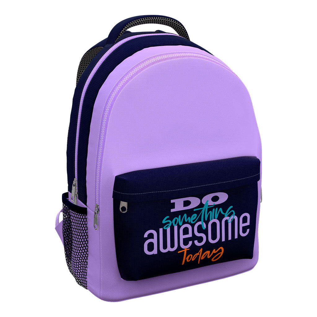 Ученический рюкзак ErichKrause® EasyLine® с двумя отделениями 20L Awesome Things Ученический рюкзак ErichKrause® EasyLine® с двумя отделениями 20L Awesome Things