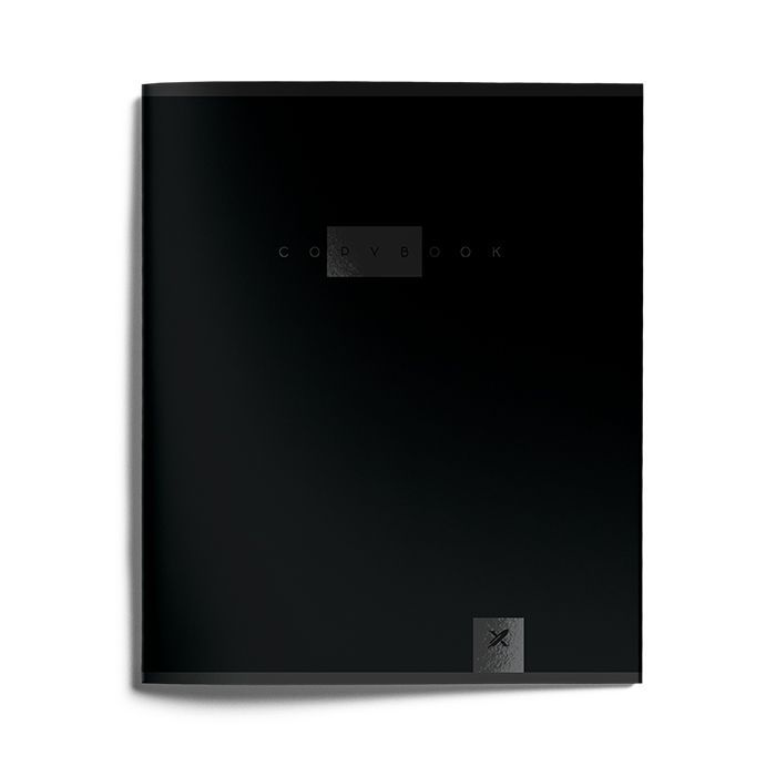 Тетрадь 48 листов, А5 клетка, скрепка, офс. LOREX TOTAL BLACK EDITION мел. карт. Тетрадь 48 листов, А5 клетка, скрепка, офс. LOREX TOTAL BLACK EDITION мел. карт.