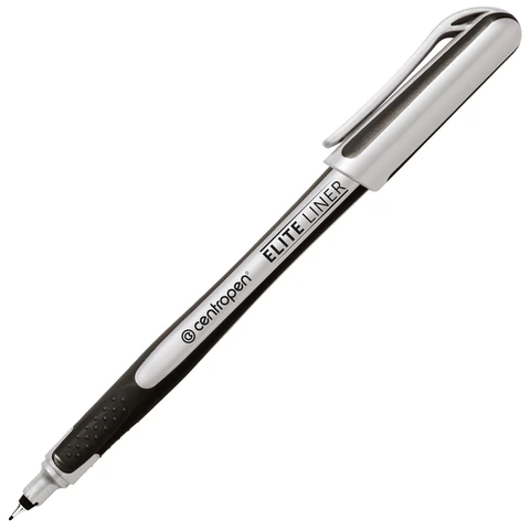 Ручка капиллярная (линер) ЧЕРНАЯ CENTROPEN "Elite liner", линия 0,3 Ручка капиллярная (линер) ЧЕРНАЯ CENTROPEN "Elite liner", линия 0,3