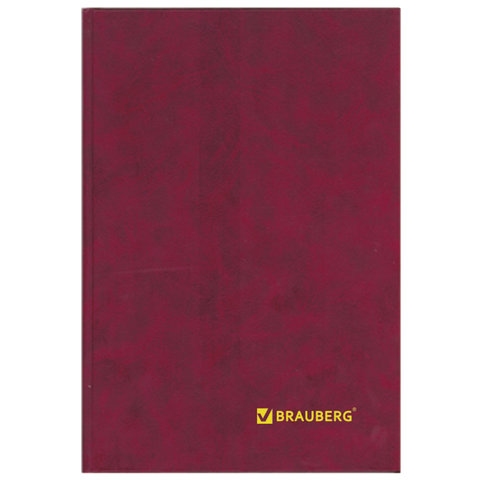 Книга учета 96 л., А4 200*290 мм BRAUBERG, линия, твердая обложка из картона, Книга учета 96 л., А4 200*290 мм BRAUBERG, линия, твердая обложка из картона,
