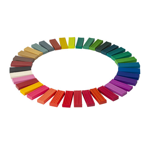 Пластилин классический BRAUBERG "АКАДЕМИЯ", 36 цветов, 720 г, со