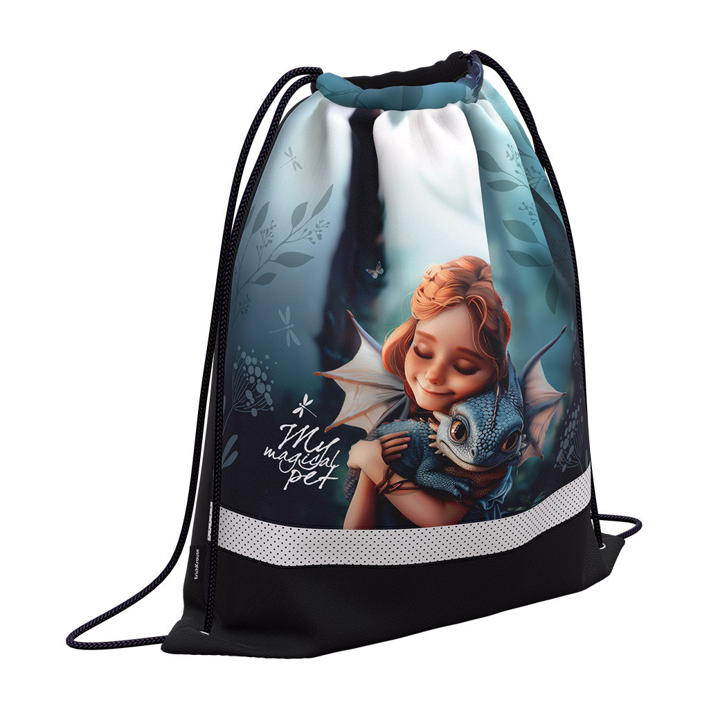 Мешок для обуви ErichKrause с вентиляцией 500x410мм Magic Pet Мешок для обуви ErichKrause с вентиляцией 500x410мм Magic Pet