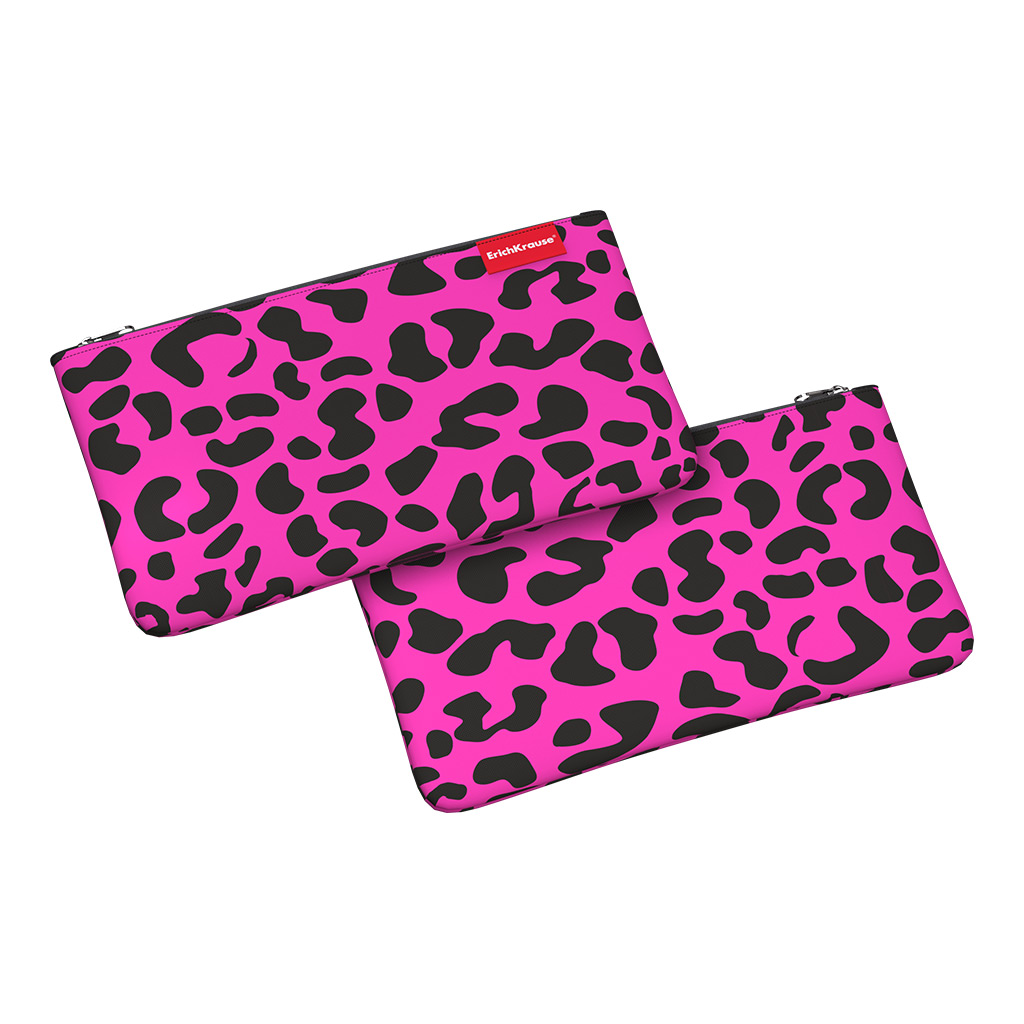 Пенал конверт ErichKrause® Light 220x120мм Velvet Leopard Пенал конверт ErichKrause® Light 220x120мм Velvet Leopard
