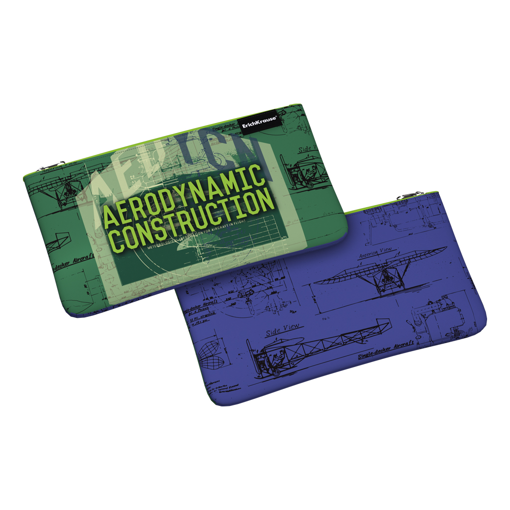 Пенал конверт ErichKrause® Light 220x120мм Aerodynamics Пенал конверт ErichKrause® Light 220x120мм Aerodynamics