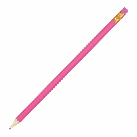 Карандаш чернографитный KOH-I-NOOR, 1 шт., "Astra", НВ, с резинкой,