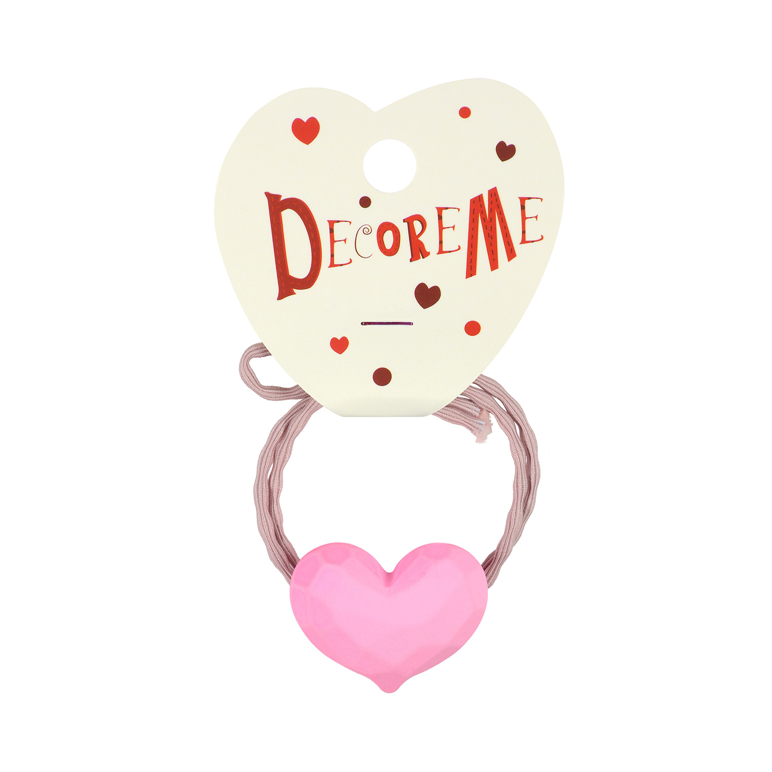 РЕЗИНКА ДЛЯ ВОЛОС "СЕРДЕЧКО С ГРАНЯМИ" 1 ШТ, 7 ЦВЕТОВ РЕЗИНКА ДЛЯ ВОЛОС "СЕРДЕЧКО С ГРАНЯМИ" 1 ШТ, 7 ЦВЕТОВ