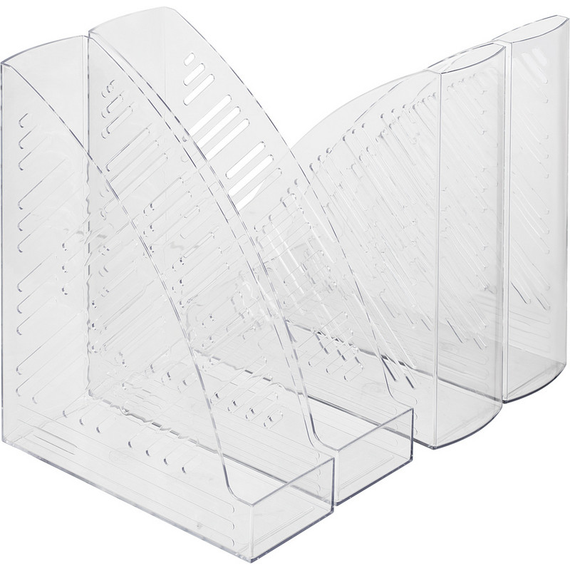 Вертикальный накопитель Attache 85мм прозрачный 4шт/упк штр. 4620006030212 Вертикальный накопитель Attache 85мм прозрачный 4шт/упк штр. 4620006030212