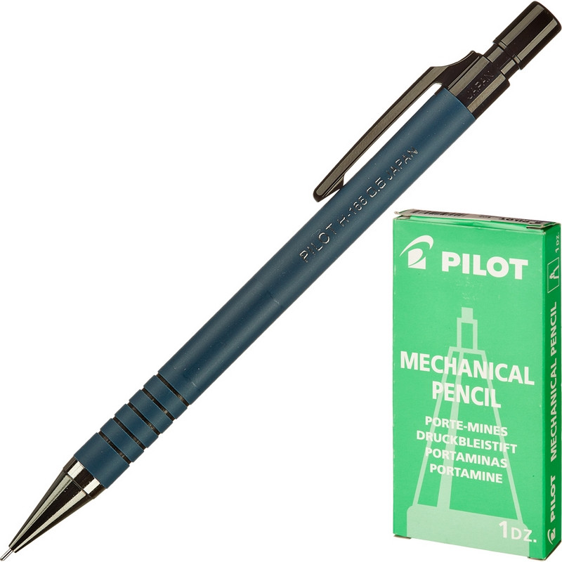 Карандаш механический PILOT H-165 0,5мм синий корп. Япония штр. 4902505159824 Карандаш механический PILOT H-165 0,5мм синий корп. Япония штр. 4902505159824