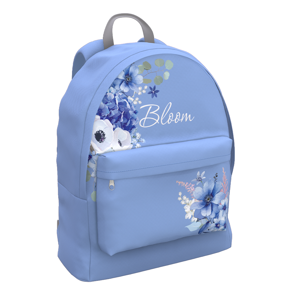 Рюкзак ErichKrause EasyLine® 17L Pastel Bloom (Light Blue) Рюкзак ErichKrause EasyLine® 17L Pastel Bloom (Light Blue)