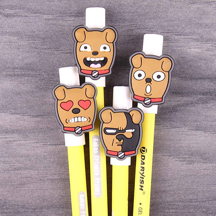 Ручка гелевая синяя "Пишет-стирает - Kakao Friends Frodo" Ручка гелевая синяя "Пишет-стирает - Kakao Friends Frodo"