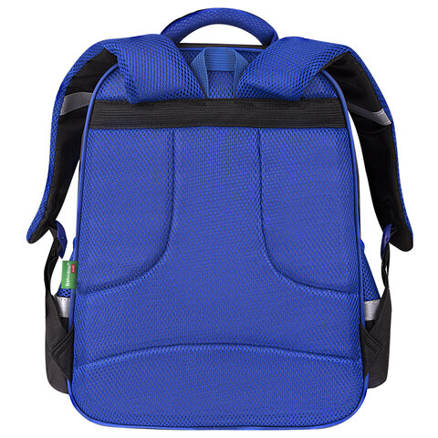 Рюкзак BRAUBERG KIDS FLOSSY, 2 отделения, 3 кармана, "Soccer Club",