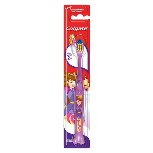 Зубная щетка Colgate 2+, супер мягкие, 1 шт Зубная щетка Colgate 2+, супер мягкие, 1 шт